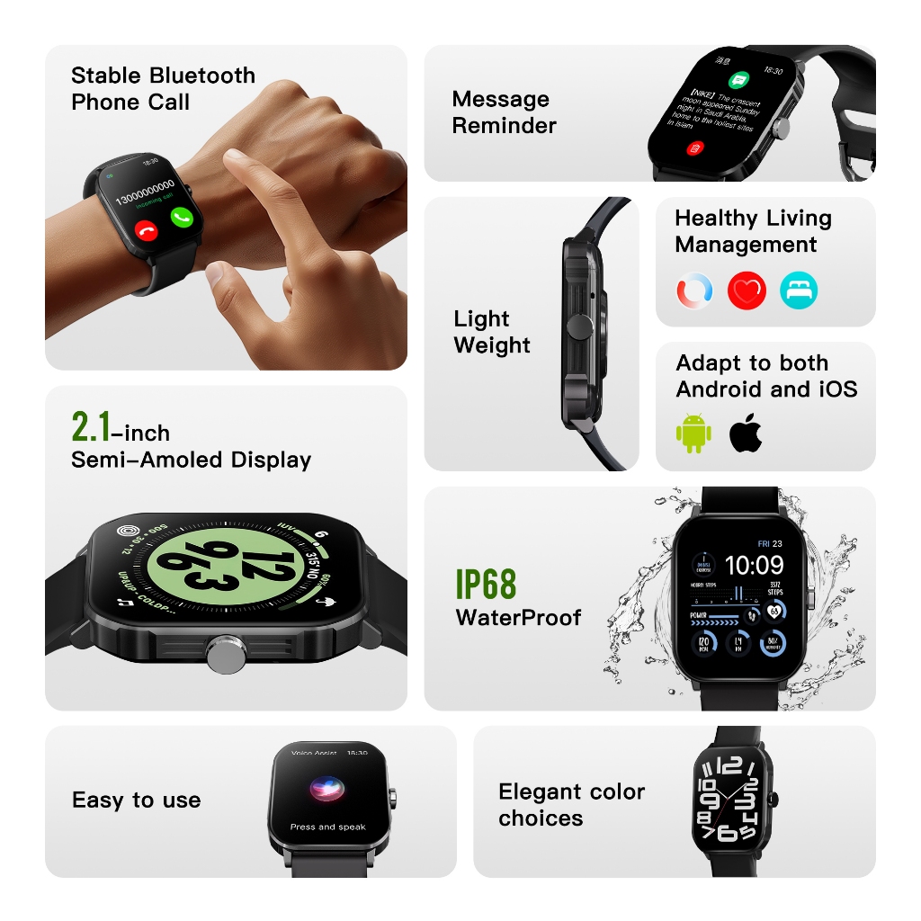 SCYKEI GT Smart Watch 1 year warranty 2 SCYKEI GT Smart Watch 1 year warranty - Image 2