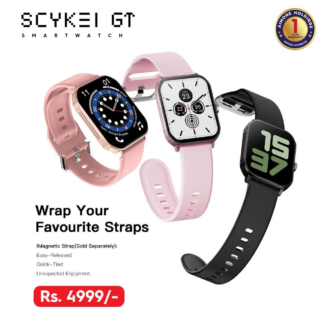 SCYKEI GT Smart Watch 1 year warranty 1 SCYKEI GT Smart Watch 1 year warranty