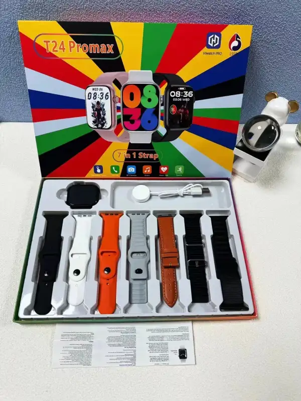 T24 pro max 7 strap luxury watch 1 T24 pro max 7 strap luxury watch