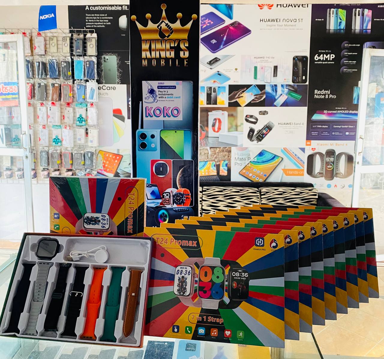 T24 pro max 7 strap luxury watch 2 T24 pro max 7 strap luxury watch - Image 2