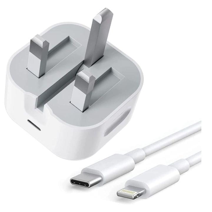 Apple 25𝙒 𝘼𝙙𝙖𝙥𝙩𝙚𝙧 + 𝘾𝙖𝙗𝙡𝙚 6 months warranty