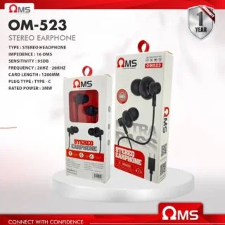 stereo Handsfree c type 6 months warranty